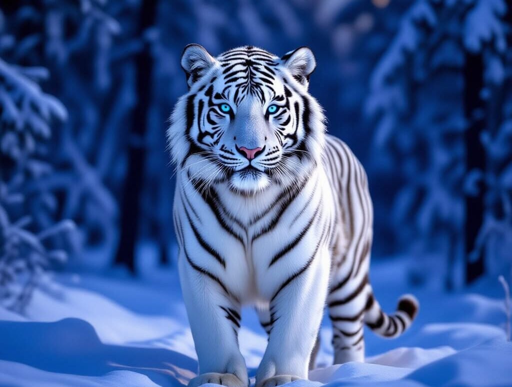 White Tigers Amidst What Makes These  Predators So Exceptionally Rare?